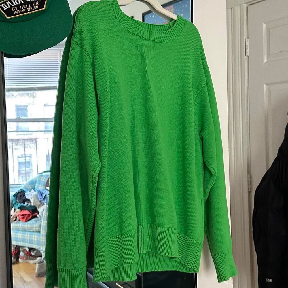 Stussy Men's Green Jumper